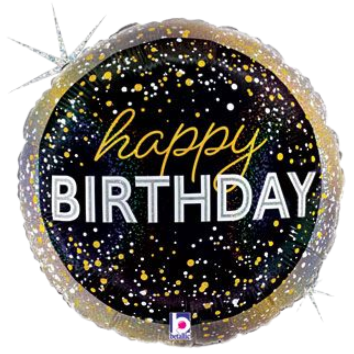Happy Birthday Glitter Metallic Party