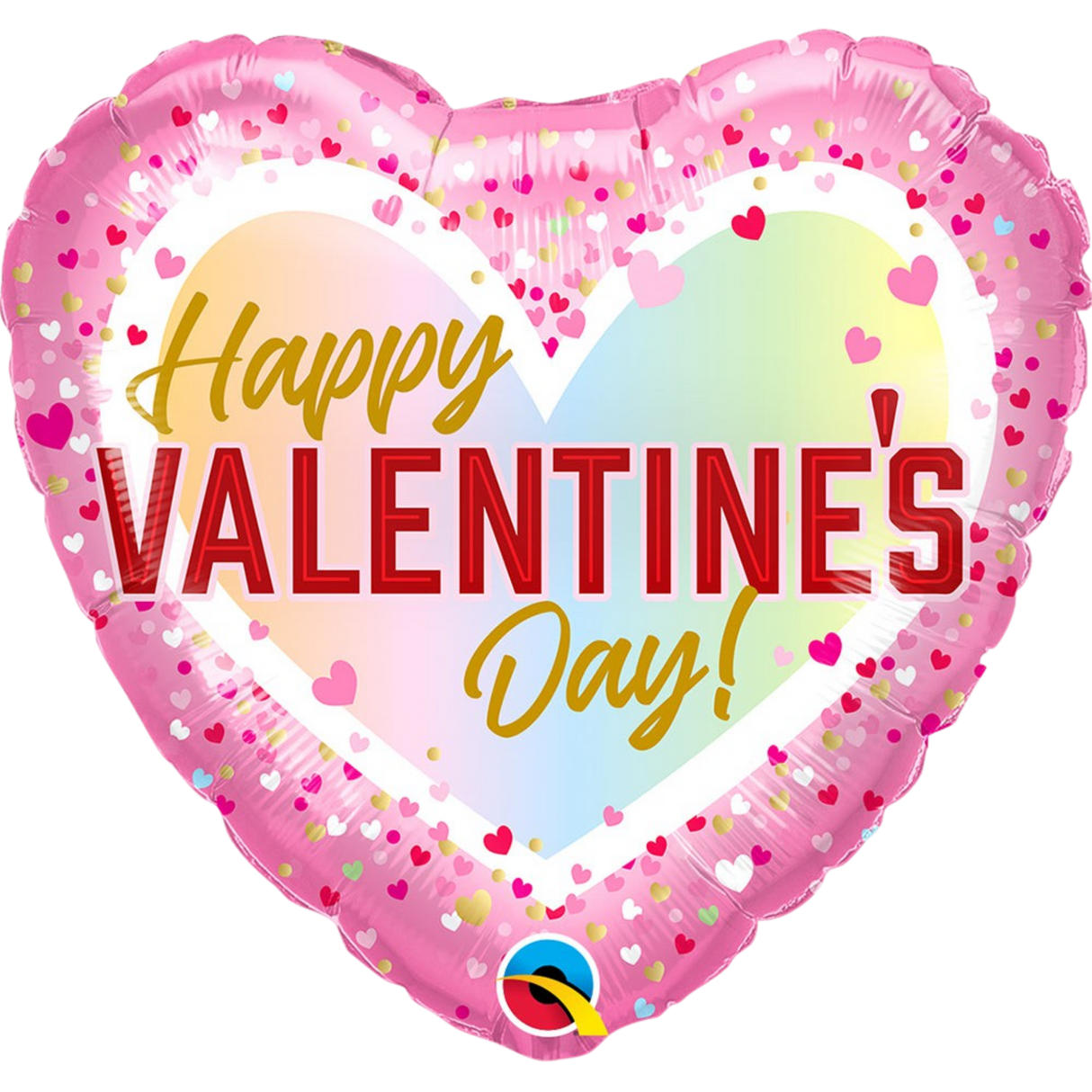 Valentine Confetti Ombre Heart
