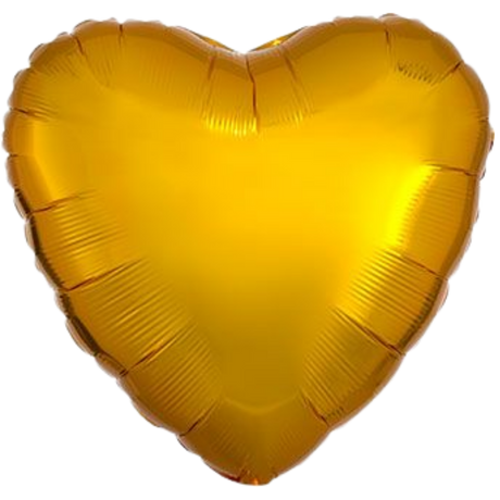 18" Solid Color Heart Balloon