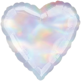 18" Solid Color Heart Balloon