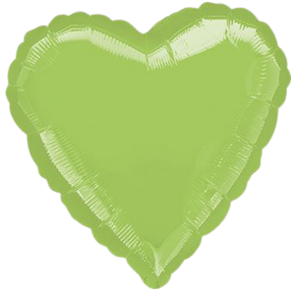 18" Solid Color Heart Balloon