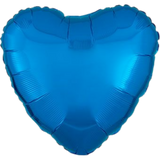 18" Solid Color Heart Balloon