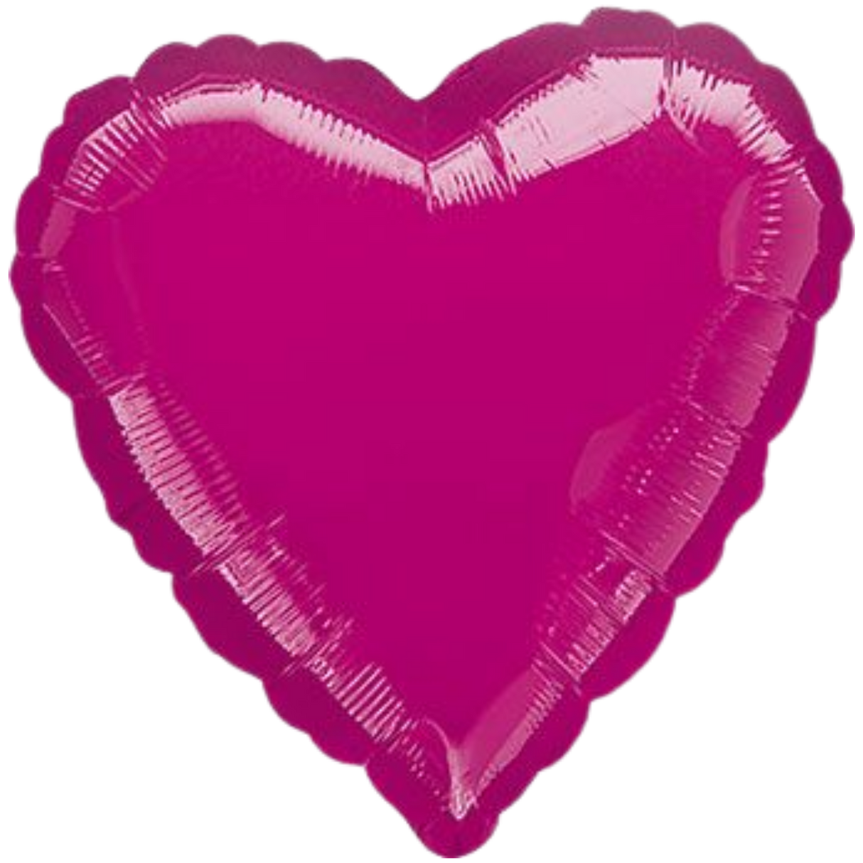 18" Solid Color Heart Balloon