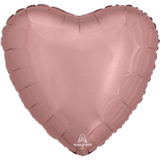 18" Solid Color Heart Balloon