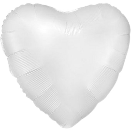 18" Solid Color Heart Balloon