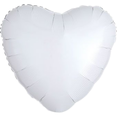 18" Solid Color Heart Balloon
