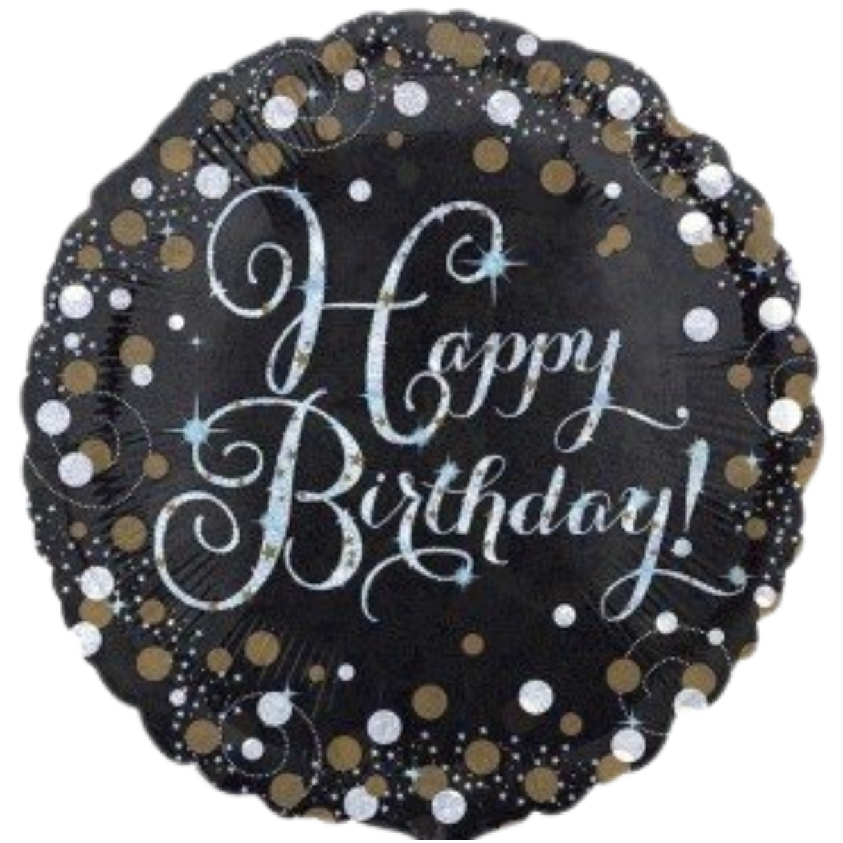 Sparkling Birthday Milestone Numbers