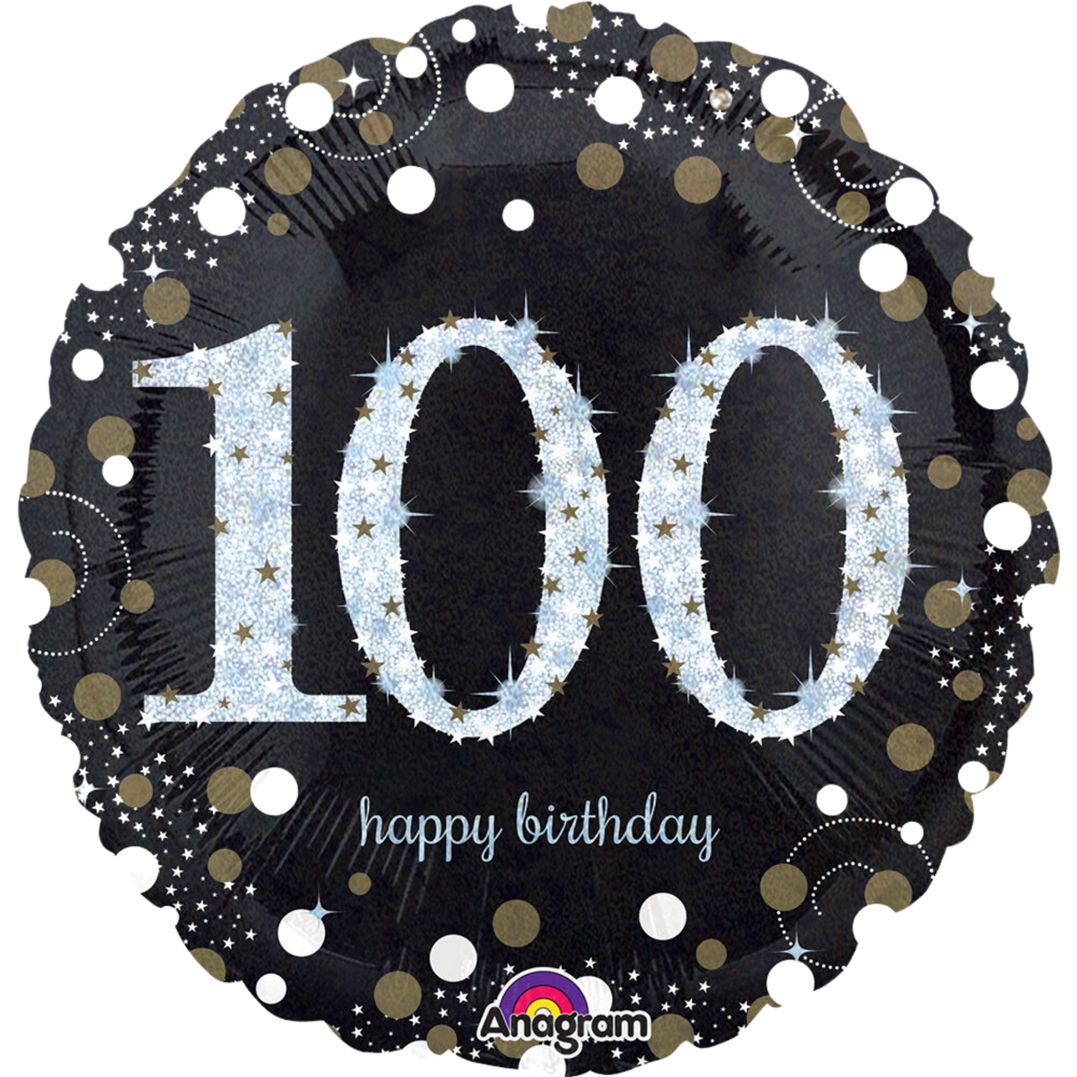 Sparkling Birthday Milestone Numbers