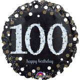 Sparkling Birthday Milestone Numbers