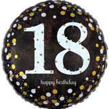 Sparkling Birthday Milestone Numbers