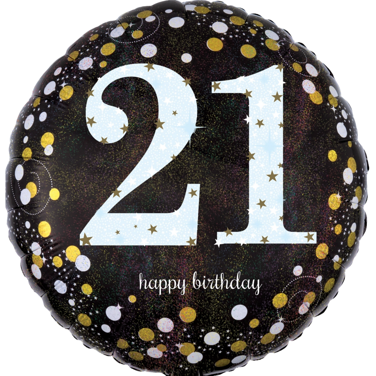 Sparkling Birthday Milestone Numbers