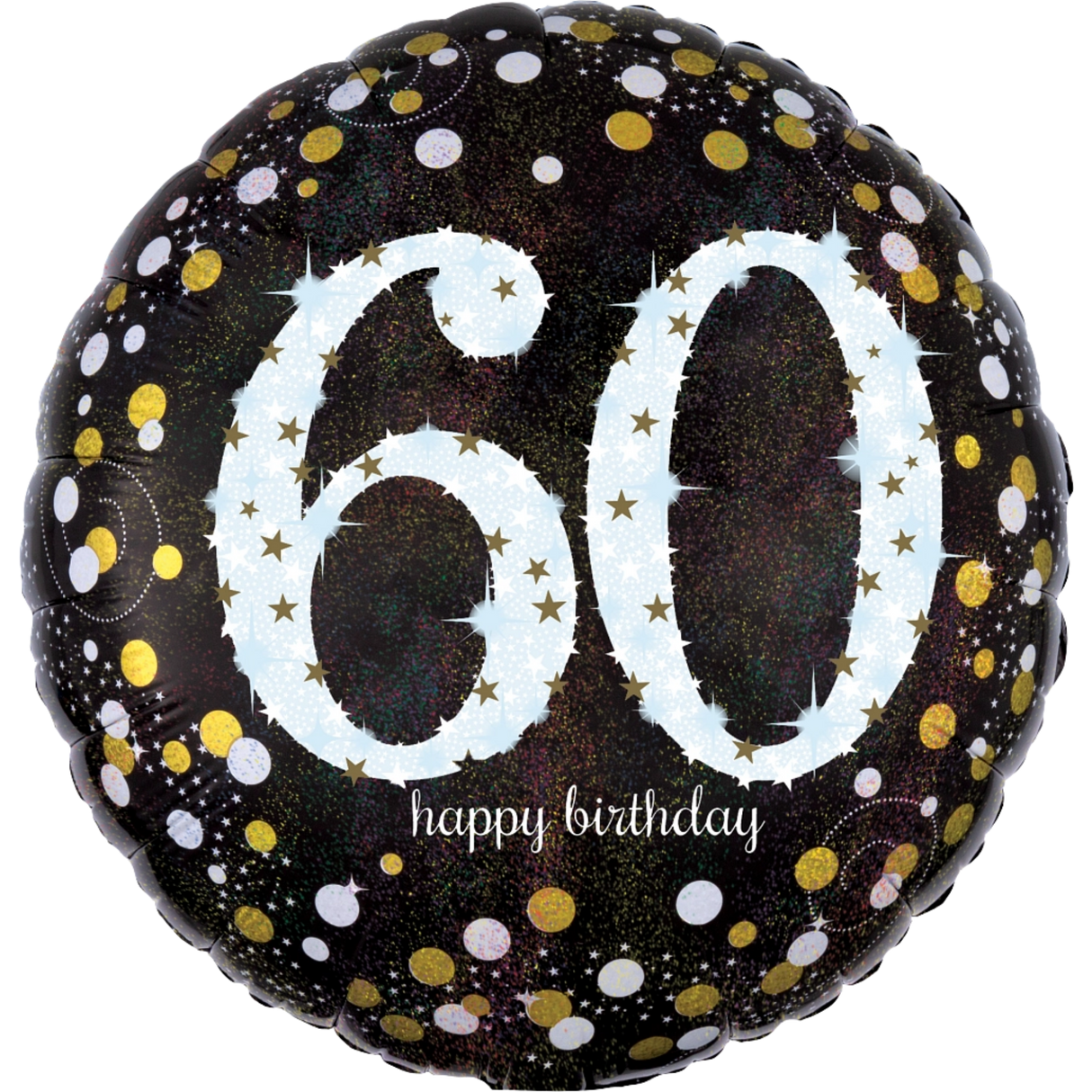 Sparkling Birthday Milestone Numbers