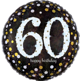 Sparkling Birthday Milestone Numbers