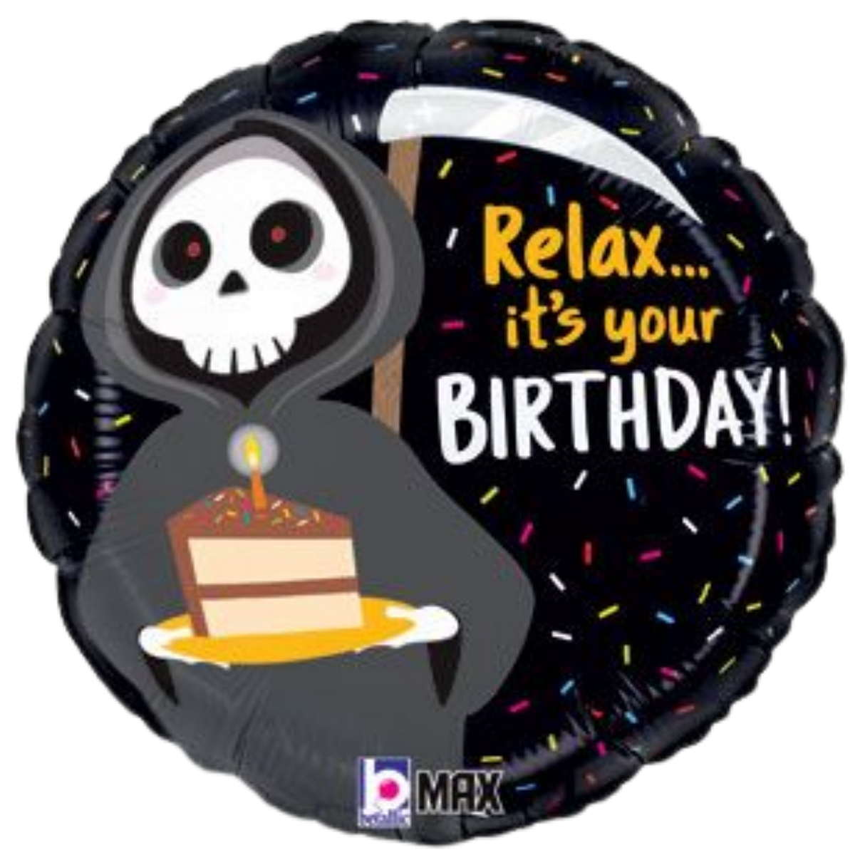Grim Reaper Birthday, 18"