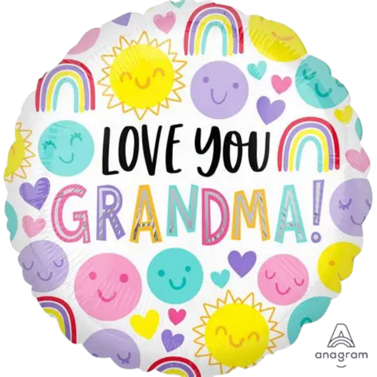 I Love You Grandma Balloon