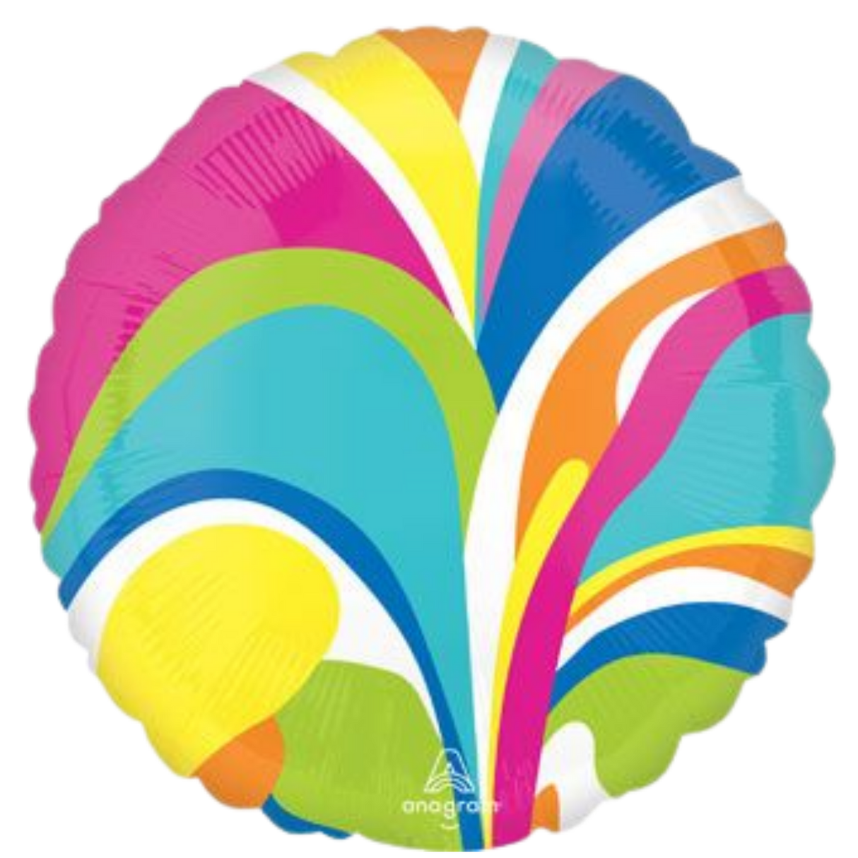 Vibrant Marble Round