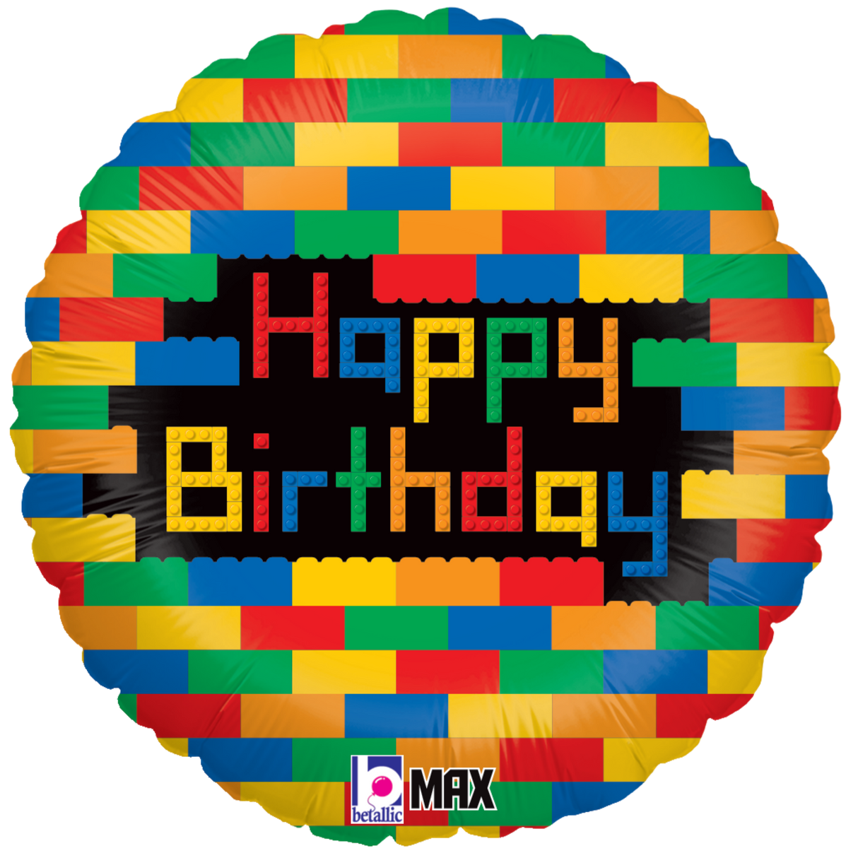 Birthday Blocks Balloon