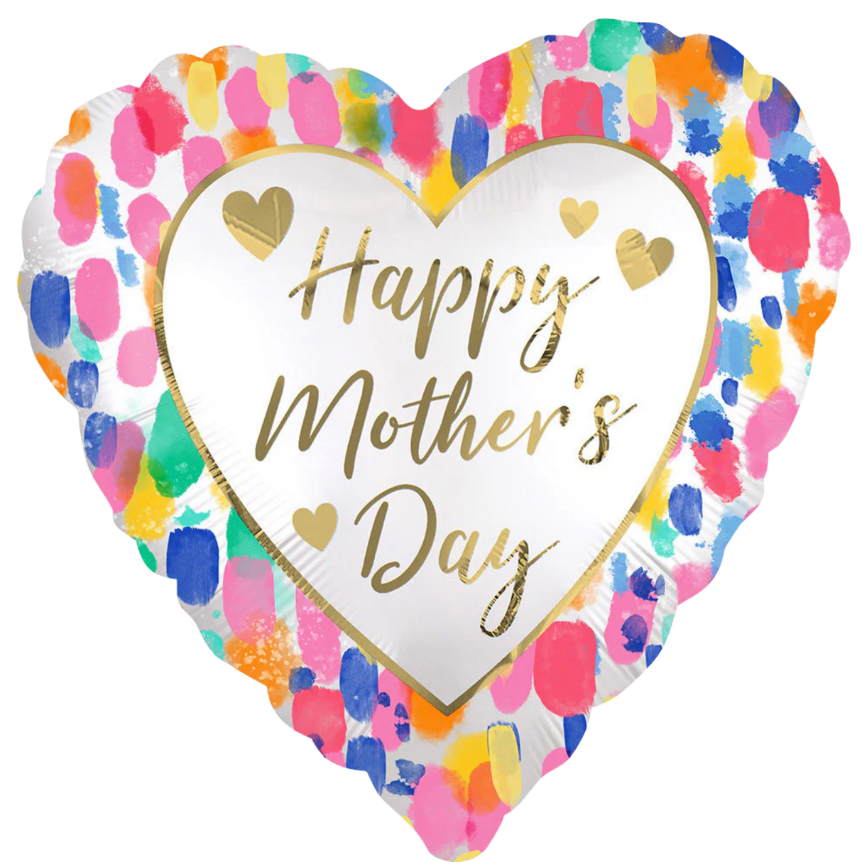 Mother's Day Satin Watercolor Balloon