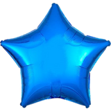 19" Solid Color Star Balloon