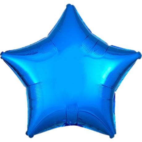 19" Solid Color Star Balloon