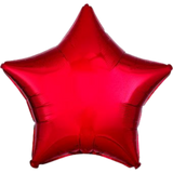 19" Solid Color Star Balloon