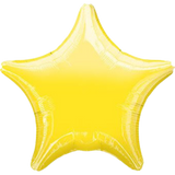 19" Solid Color Star Balloon