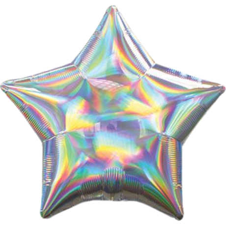 19" Solid Color Star Balloon
