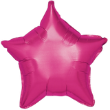 19" Solid Color Star Balloon