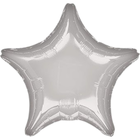 19" Solid Color Star Balloon