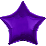 19" Solid Color Star Balloon