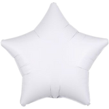 19" Solid Color Star Balloon