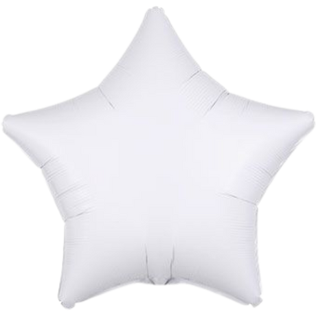 19" Solid Color Star Balloon