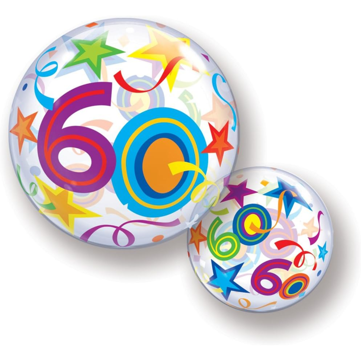 22" 60 Brilliant Stars Bubble