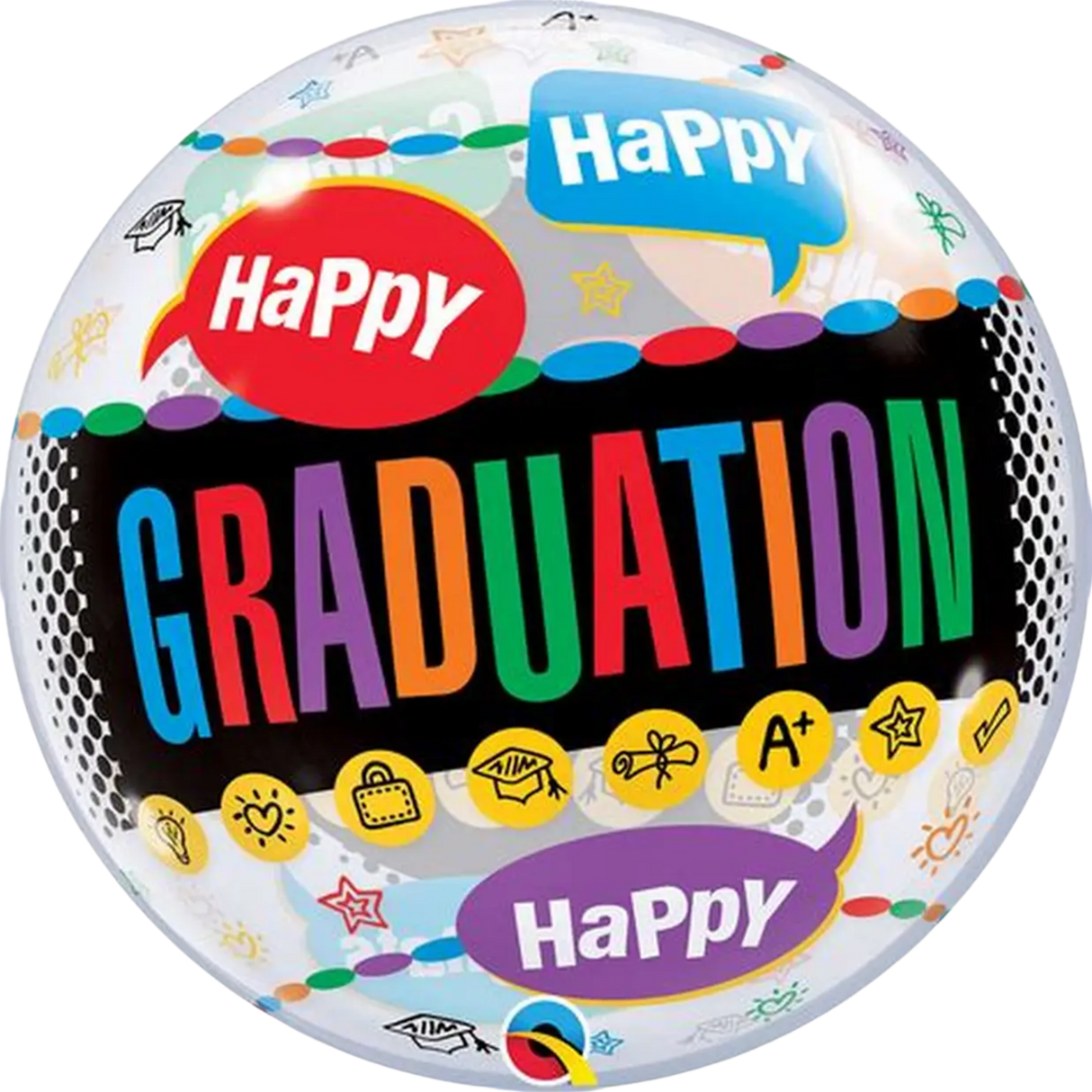 22" Happy Graduation Bubble