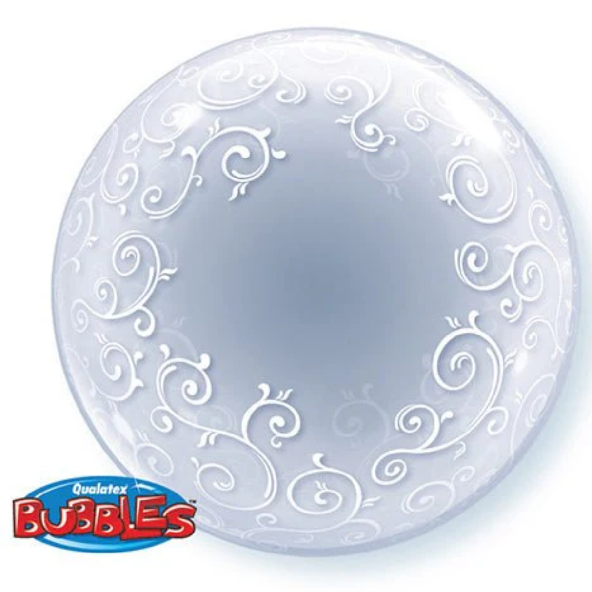 24" Fancy Filigree Deco Bubble