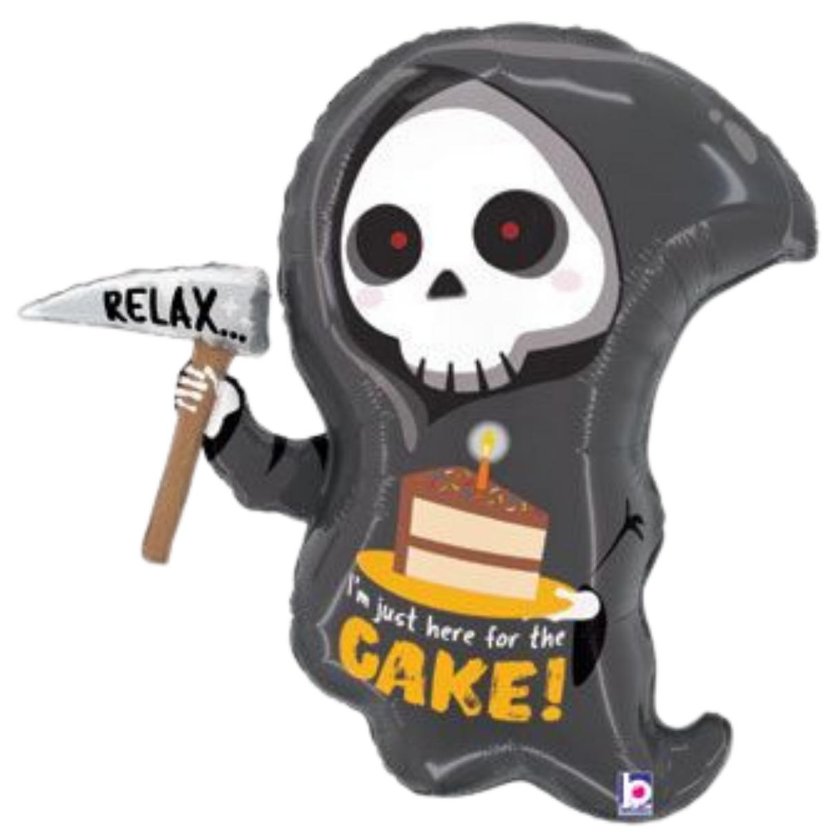25" Grim Reaper Birthday Cake