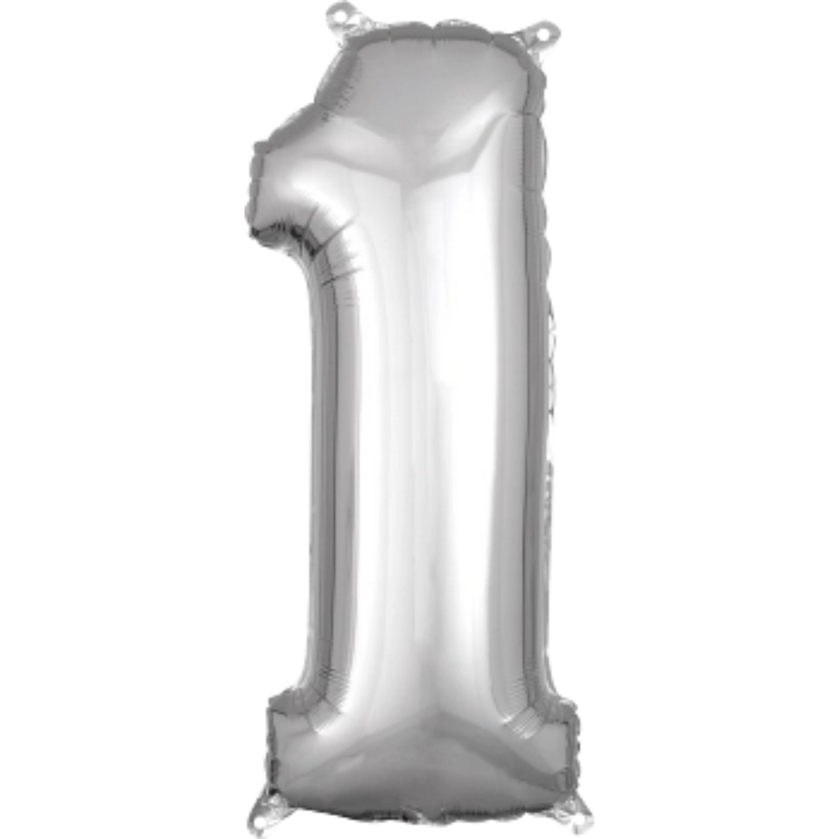 26" Shaped Number, Silver