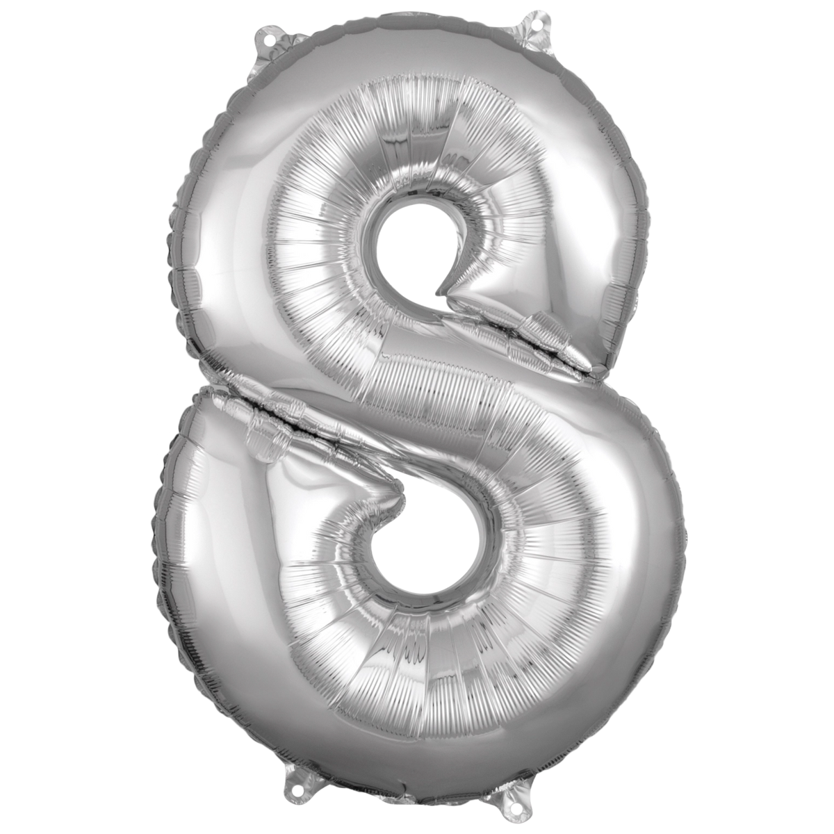 26" Shaped Number, Silver