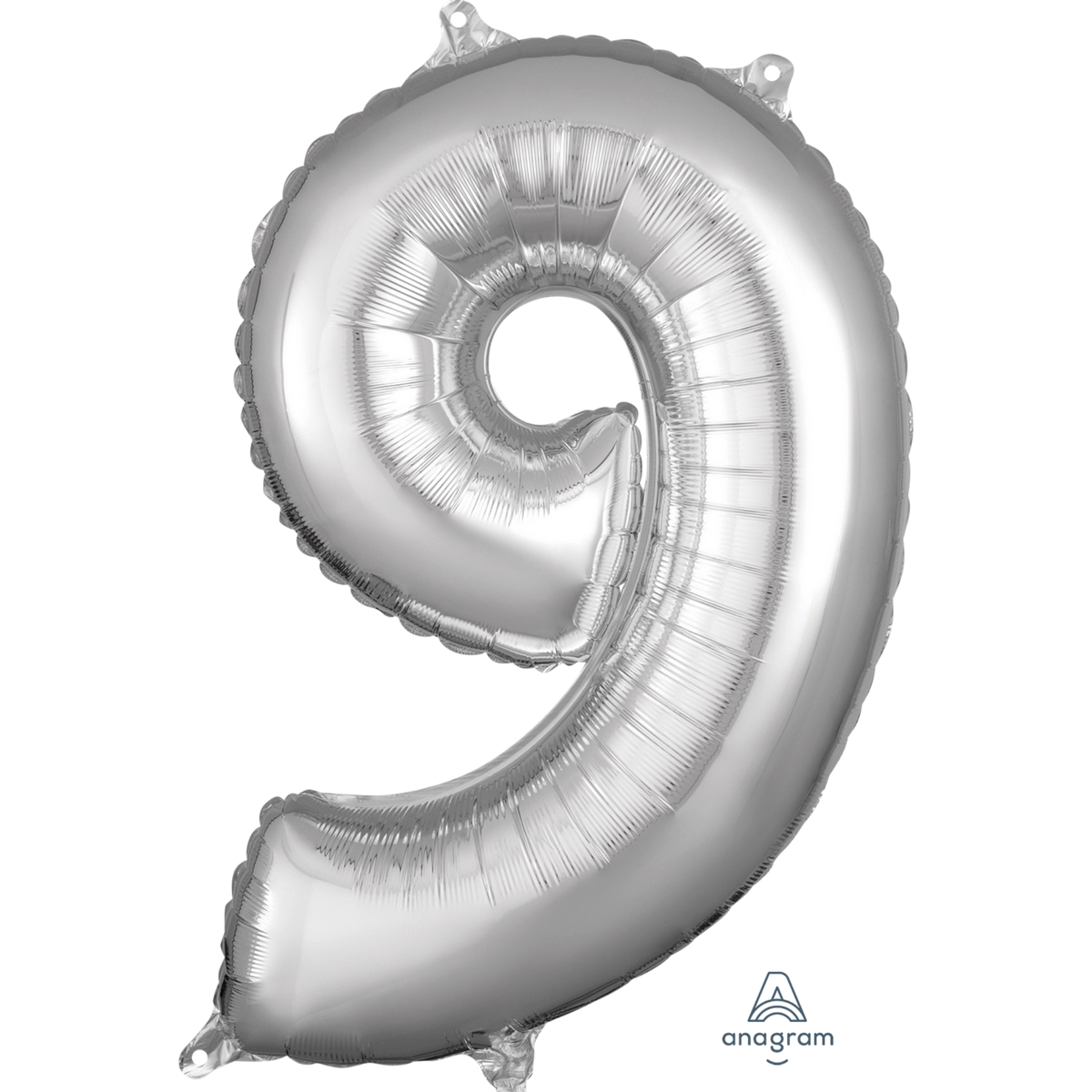 26" Shaped Number, Silver