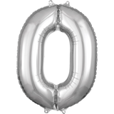 26" Shaped Number, Silver