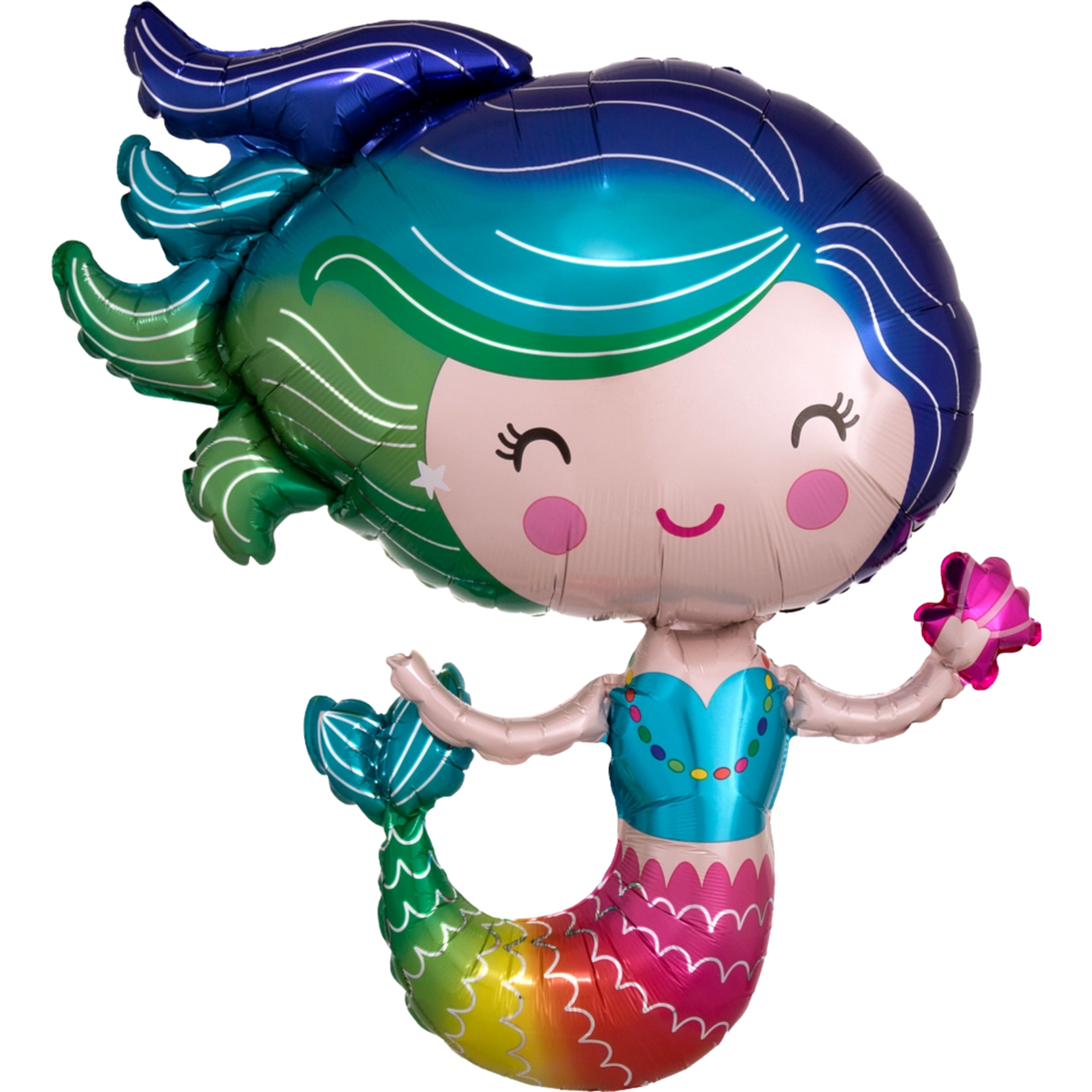 30" Colorful Mermaid