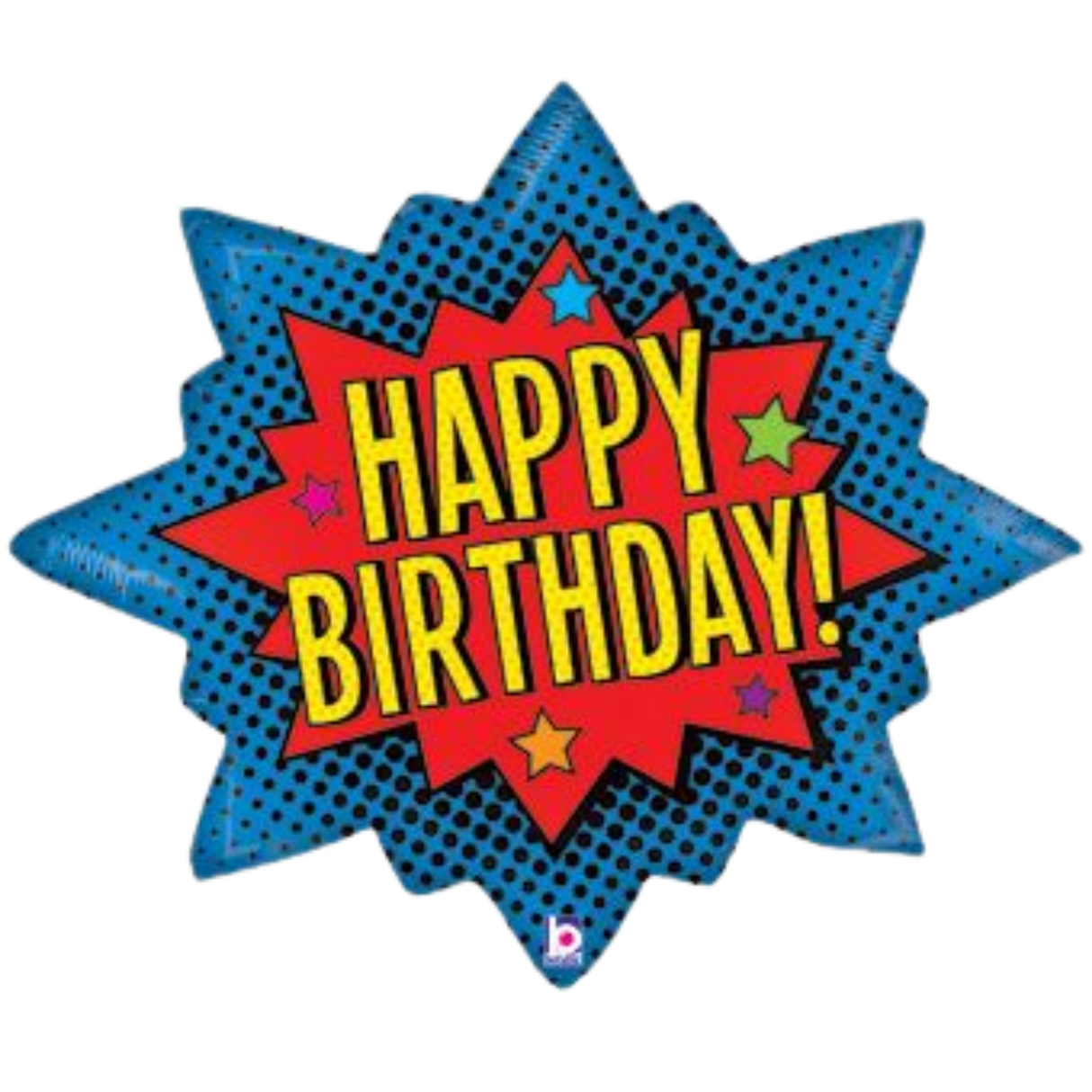 32" Superhero Birthday Burst