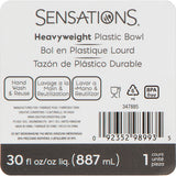 Sensations Heavyweight Plastic Bowl (30 oz.)