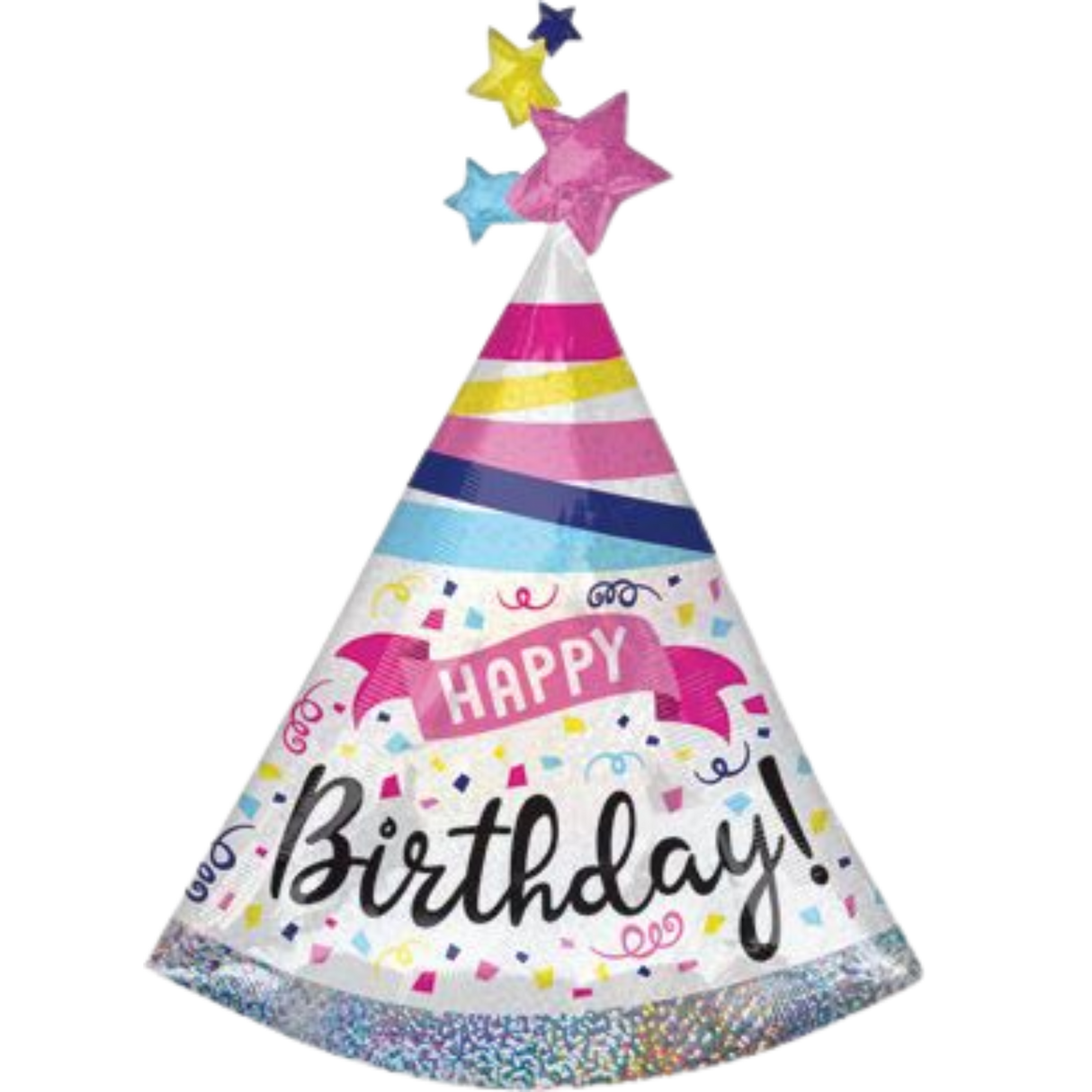 36" Happy Birthday Sparkle Party Hat