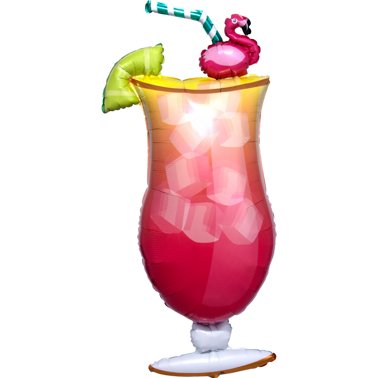 41" Flamingle Tropical Drink Balloon