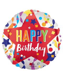Happy Birthday Satin Star