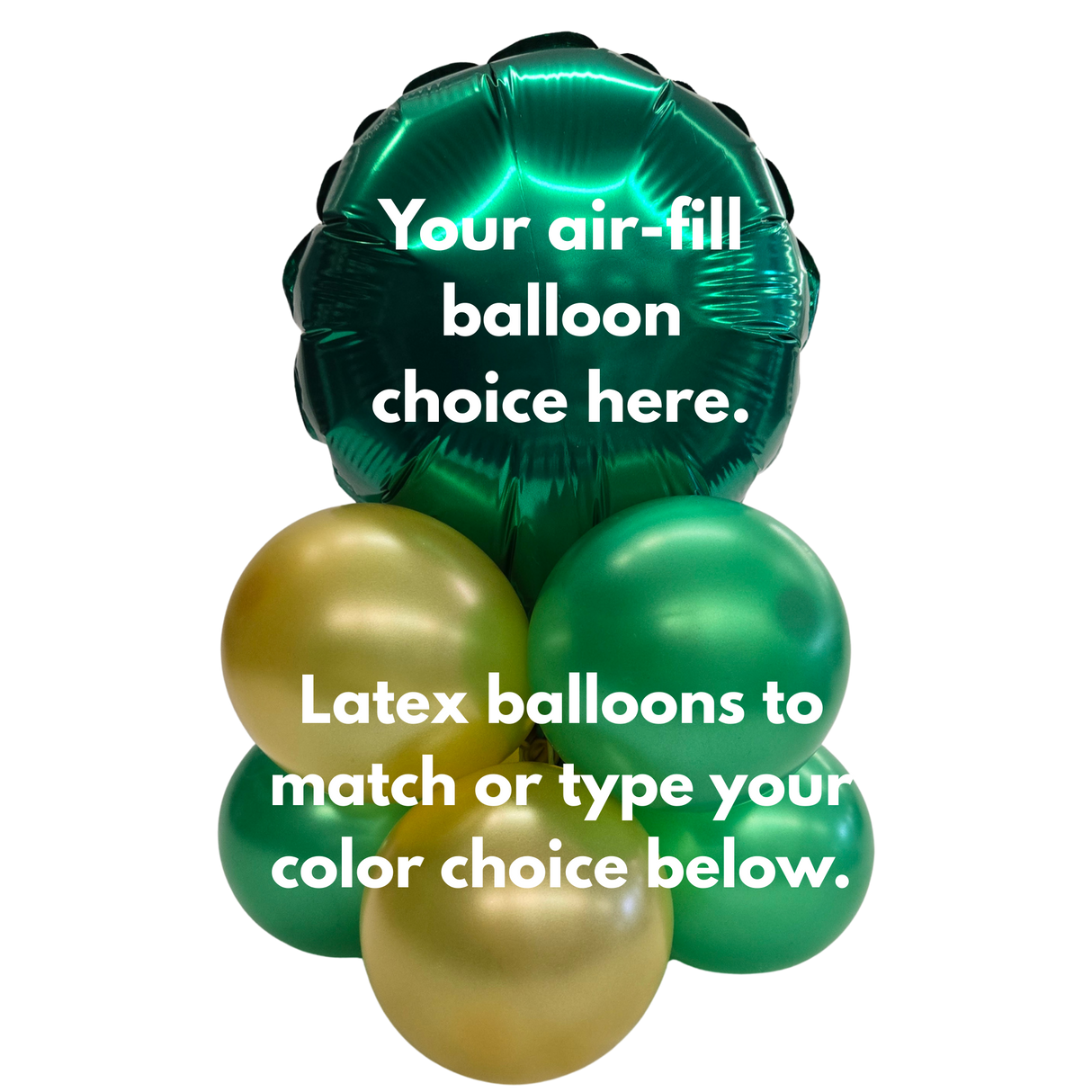 Small Balloon Add-on Options