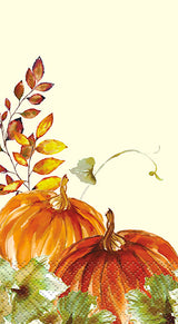 Watercolor Fall Pumpkins Tableware Set