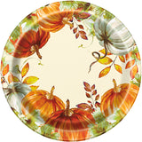 Watercolor Fall Pumpkins Tableware Set