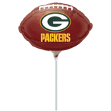 9" Packer Football Balloon